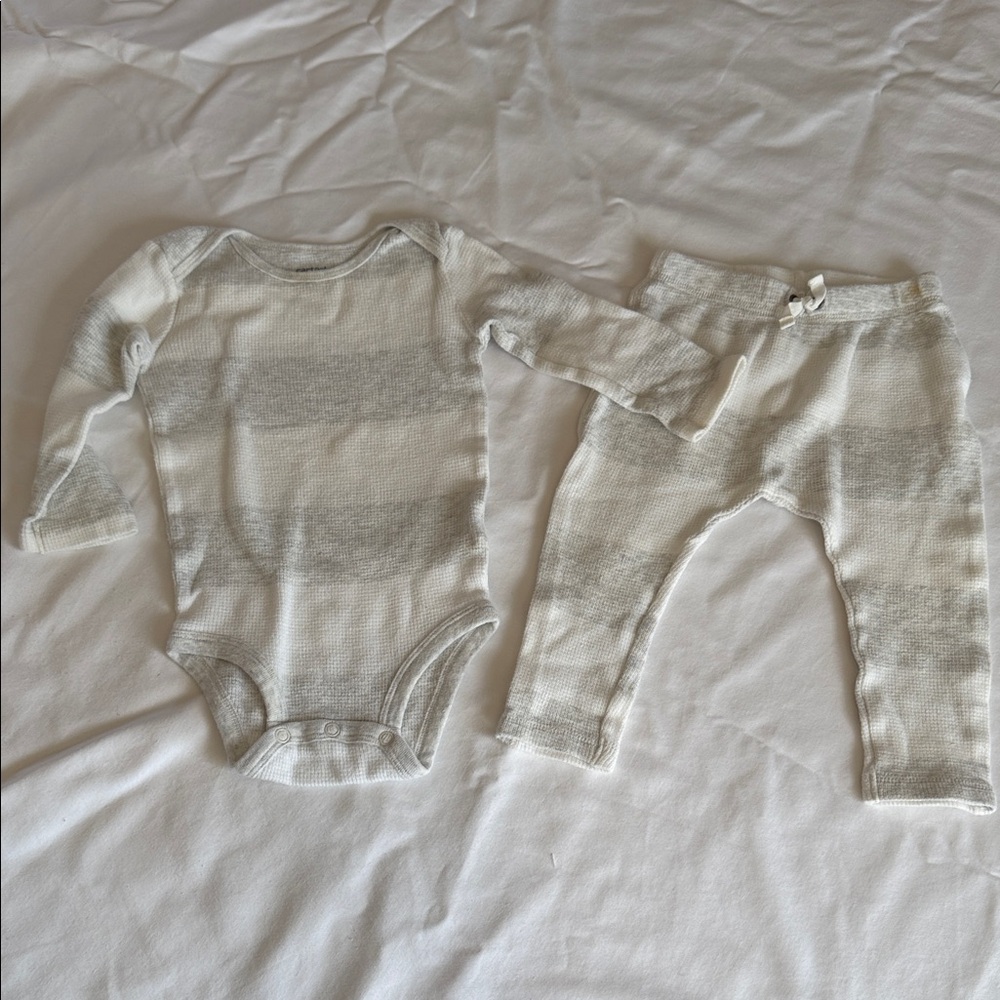 Carter's Cozy White Baby Onesie